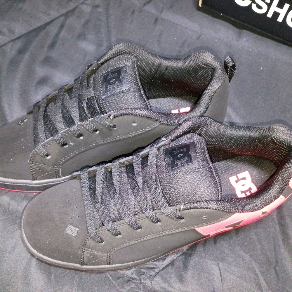 DC Women's Black & Pink Skate Sneaker - Picture 3 of 5